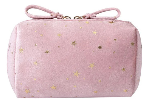 Bolsa De Terciopelo Suave Para Maquillaje De Chica  Orga [u]