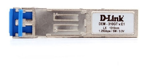 Modulo Fibra Monomodo Mini Gbic Dlink Dem-310gt 10km