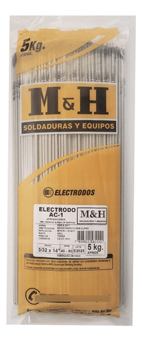 Electrodo M&h Indura 13a 6013 Punta Azul 4mm X 1kg (suelto)