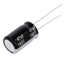 Comprar 04 Condensadores 160v 47uf Electrolitico 105° Grados