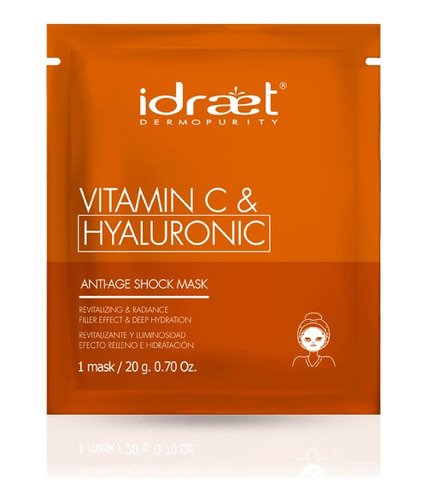 Idraet Antiage Revitalizante Vitamina C Hialuronico Mask