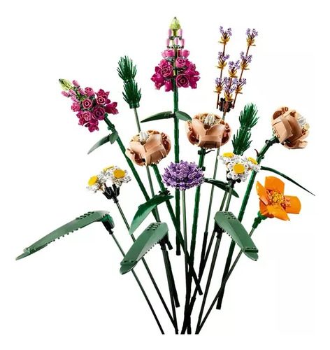 Juego Construcción De Flores Para Armar Lego Compatible 1pc