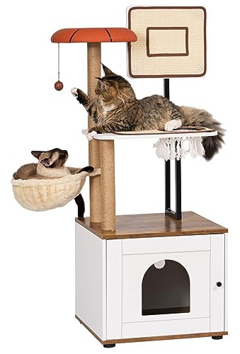 Sdhyl Árbol Para Gatos, Muebles De Interior Todo En Uno Con