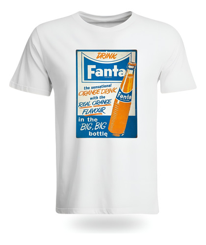 Remera Fanta Gaseosa Retro Vintage Unisex