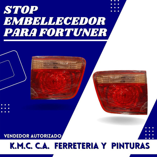 Stop Compuerta Fortuner 