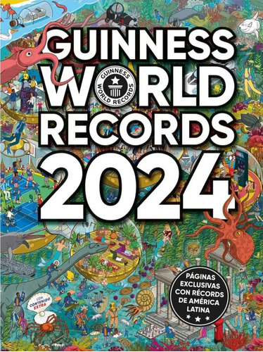 Guinness World Records 2024 (libro Tapa Dura Nuevo Original 