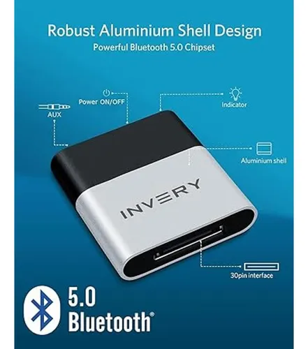 Docklinq Receptor Adaptador Bluetooth 5.0 Para Bose