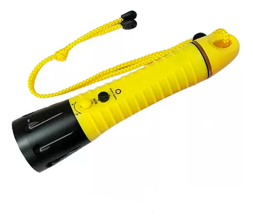Lanterna Mergulho Super Potente Mais Forte Do Premiu Lanterna Amarelo Luz Branco