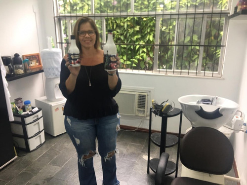 Imagem 8 de 8 de Progressiva Sem Formol E Parabenos Hot Iron 1 Litro + Brinde