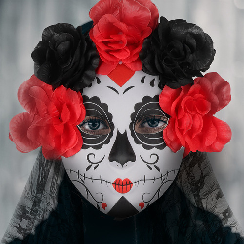 Noiva Fantasma, A Festa De Halloween Do Dia Dos Mortos