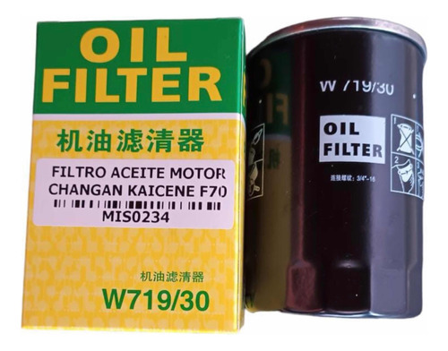 Filtro Aceite Changan Kaicene F70