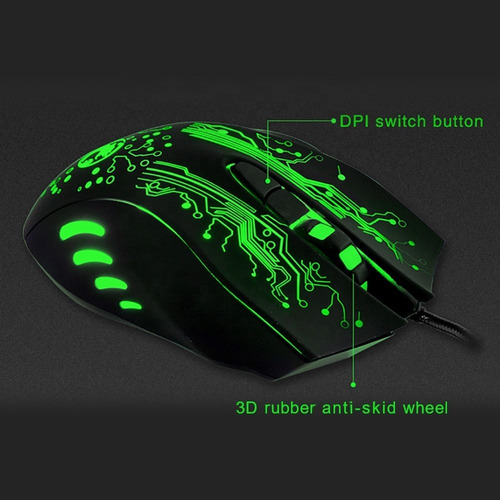 Imagen 5 de 6 de Mouse Gamer Alta Precisión Imice