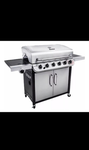 Expert Grill Parrillera Gas Inoxidable 5 Hornillas+1 Lateral