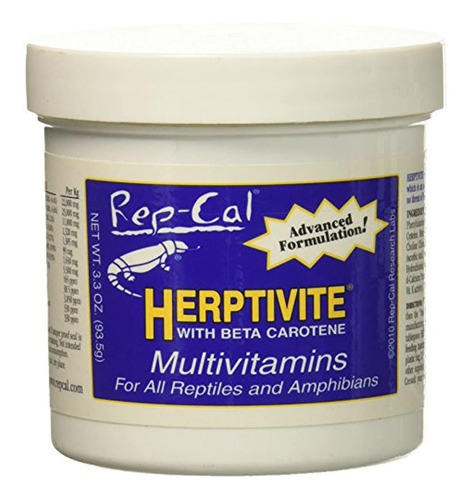 Multivitamina Para Reptiles Y Anfibios