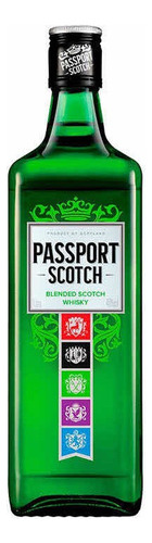 Passport Blended Escocês caixa 6 whisky 1L uísque original