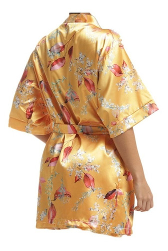 Pijama Bata Kimono Levantadora Satin Oferta Envio Ya Mujer 