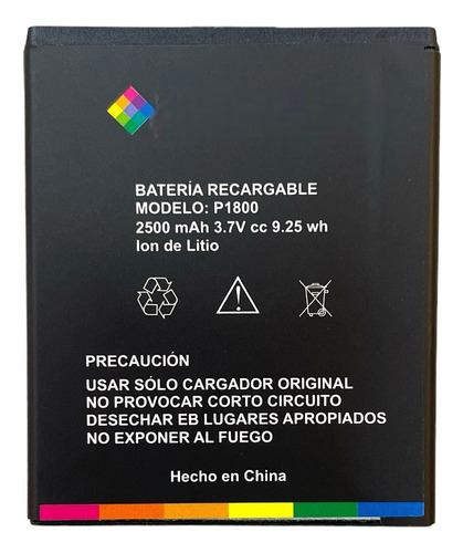 Batería Mk Cell Para Polaroid P1800 2500mah