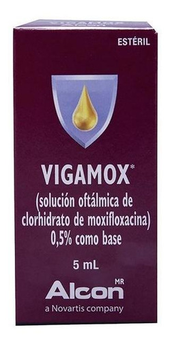 Vigamox Gotas Oftálmicas 5 Ml
