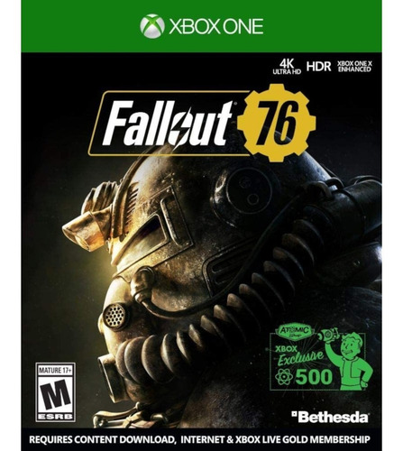Fallout 76 Standard Edition Bethesda Softworks Xbox One Físico