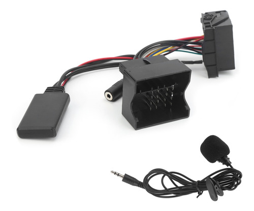 Cable Aux Audio Micrófono Manos Libres Adaptador Bluetooth 5