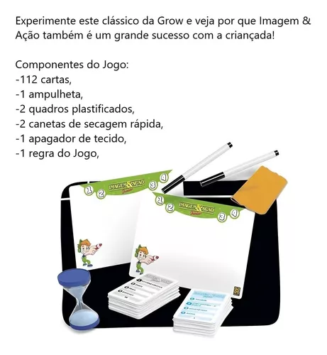 Jogo Imagem & Ação 1 - Grow - Casa do Brinquedo® Melhores Preços e Entrega  Rápida