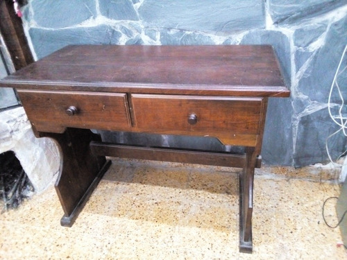 Escritorio De Algarrobo Macizo