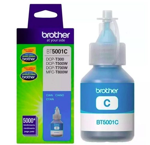 Tinta Brother Bt5001 Original T300 T500 T700 T800 T510  Cmy