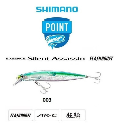 Señuelos Shimano Silent Assassin 12cm - 19g Con Flash Boost