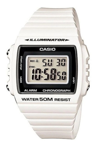 Reloj Casio Unisex W-215h-7av, Natacion, Alarma, Cronometro