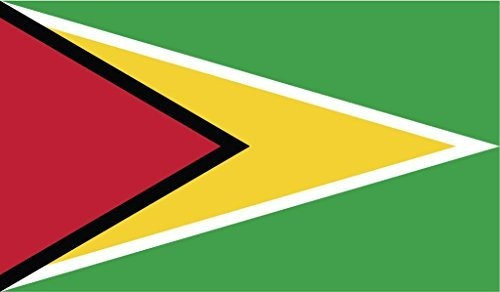 Jmm Industries Bandera De Guyana Calcomania De Vinilo Adhesi