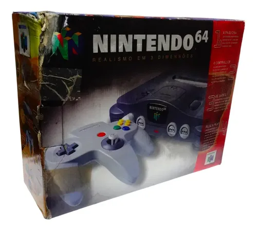 Só Caixa N64 Nintendo 64 30x40cm Original | MercadoLivre