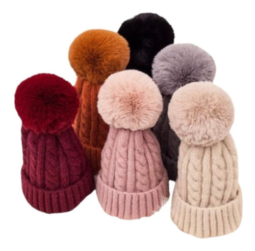 Boina Feminina De Lã Várias  Touca Beanie