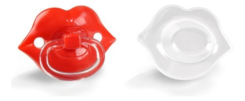 Chupete Chupon Para Bebé De Silicona Chill, Baby Fred Color Rojo