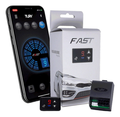 Fast 2.0 A Toyota Lexus Módulo Acelerador Bluetooth Tury