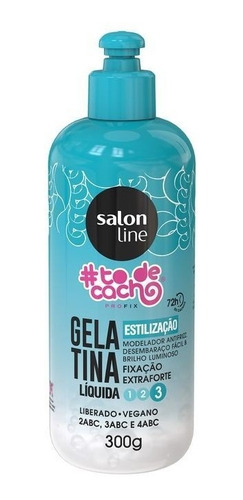 Salon Line Todecacho.gelatina Líquida.fijacion Extra Fuerte 