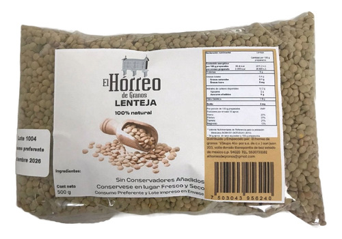 Lentejas Hórreo De Granos  500 G