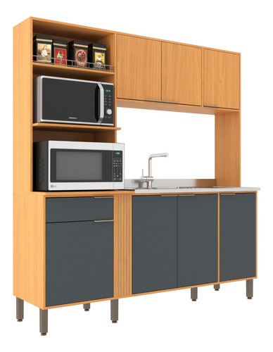 Kit Cocina Compacta  - Aéreo Cocina  - Mueble Bajo Mesada 