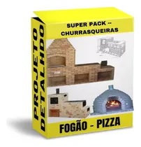Comprar Projetos Churrasqueiras Premium + Fogão A Lenha Sem Fumaça