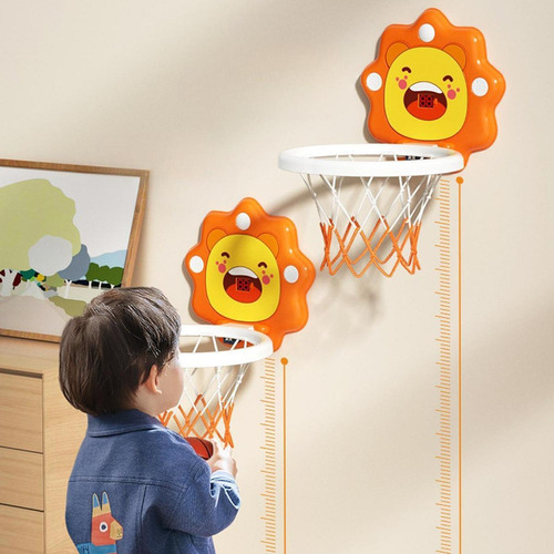 Mini Aro De Baloncesto Juguete De Baño Juguete Amarillo