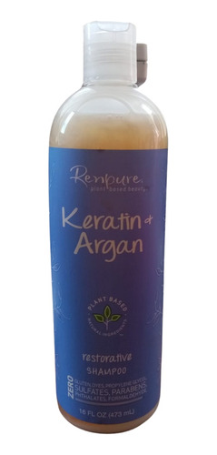 Renpure Keratin Argan Champú - mL a $42