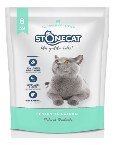 Piedras Sanitarias Stonecat Aglomerante Bolsa 8 Kg