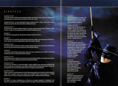 Box Dvd Zorro Segunda Temporada Completa 39 Episódios