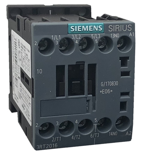 Contactor 3x9 Amperios  Bobina  24vdc Siemens 3rt2016-1bb42