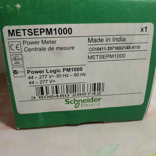 Multimedidor De Energia Easy Logic Pm1000 C/modbus Schneider