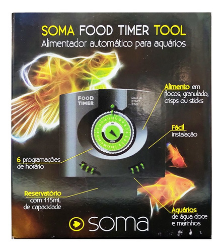 Soma Alimentador Automático Food Timer Tool - 115ml