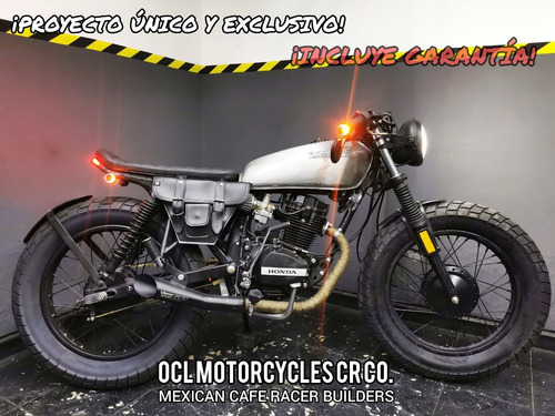 Imagen 1 de 8 de Moto Honda 125cc Cafe-brat ¡en Stock! (custom/cafe Racer)