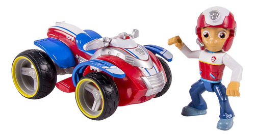 Vehículo Y Figura De Paw Patrol Ryder's Rescue