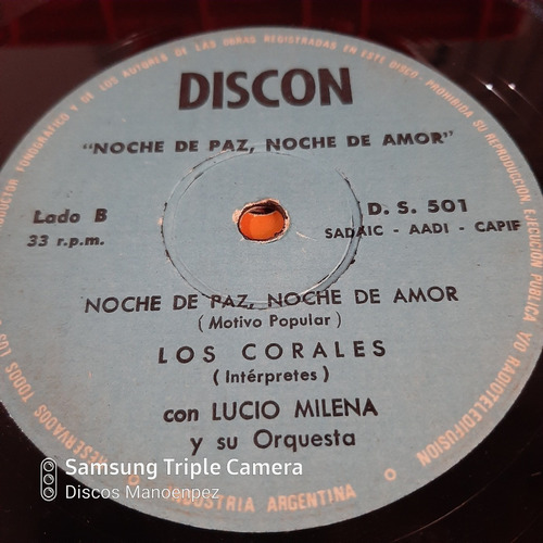 Simple Los Corales - Lucio Milena Su Orquesta Discon C21