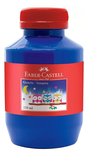 Tinta Guache 250ml - Azul Faber-castell