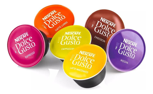 Cápsulas Dolce Gusto Nescafé Variedad De Sabores 48 Pzas